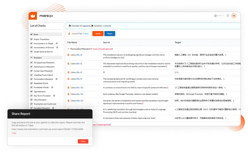 Document Translation Management