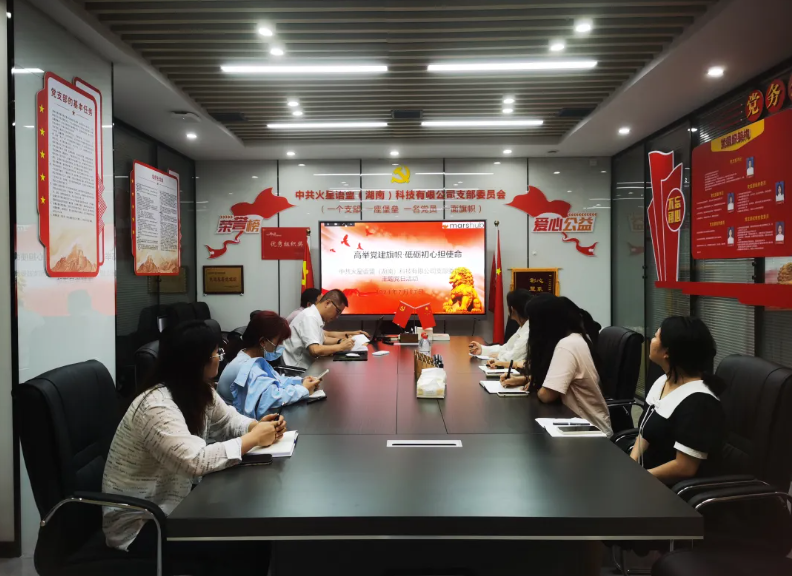 火星语盟党支部开展党建引领会议，增强基层党员凝聚力