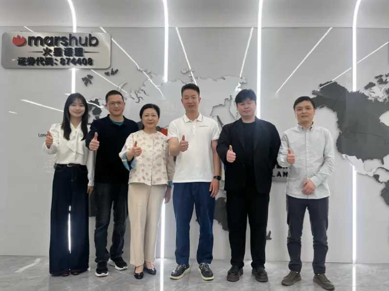 热烈欢迎安徽职业技术学院外国语学院一行莅临火星语盟